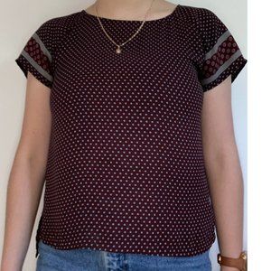 Loft Short Sleeve Blouse